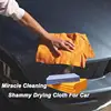Car Washing Towels 8pcs Super Absorbent Shammy Cloth Reusable Kitchen Chamois Towel Quick Dry Wash Cloth Home Car Cleaning Tools 3