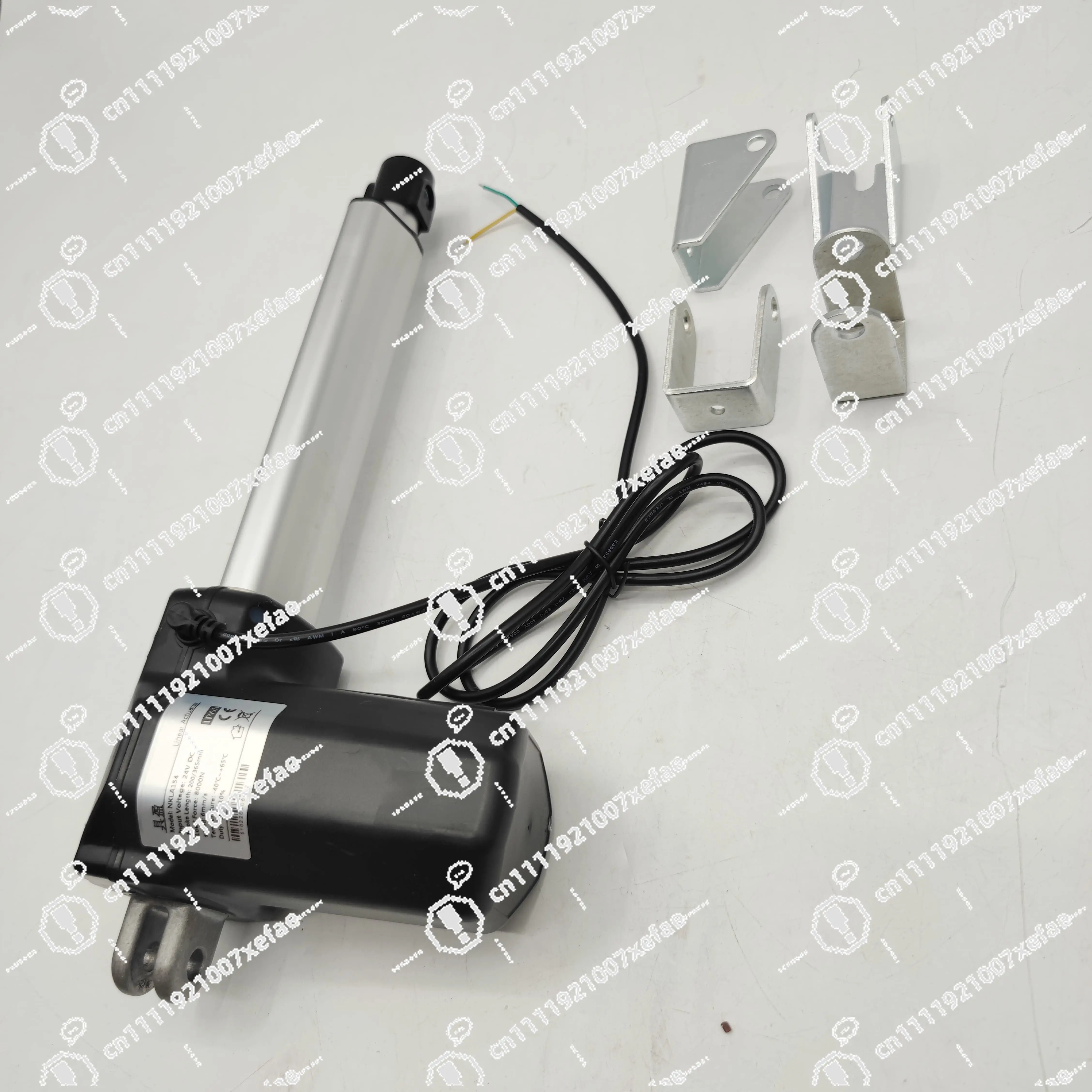 헤비 듀티 100mm 200mm 리니어 액추에이터 12V 3000N 6000N 600KG 용량 24V 자동차 RV 전동 도어 오프너