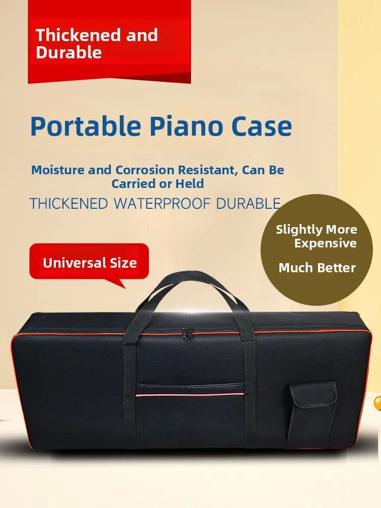 Thiened Protection Case for 6 Key And 88 Key Electronic Pianos Universal Storage Bag