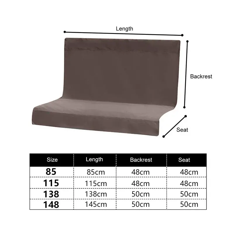 Description Picture 2 of item2-3 Seat Waterproof Beach Chair Cover Swing Hammock Replacement Cushion Outdoor Garden Patio Chair Intensification Cushion 600D