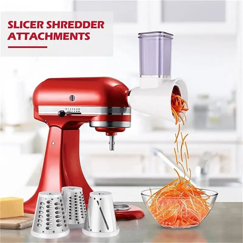Description Picture 6 of itemKitchenAid noodle press accessories, chef's machine minced meat filling, sausage slicing and cutting accessories