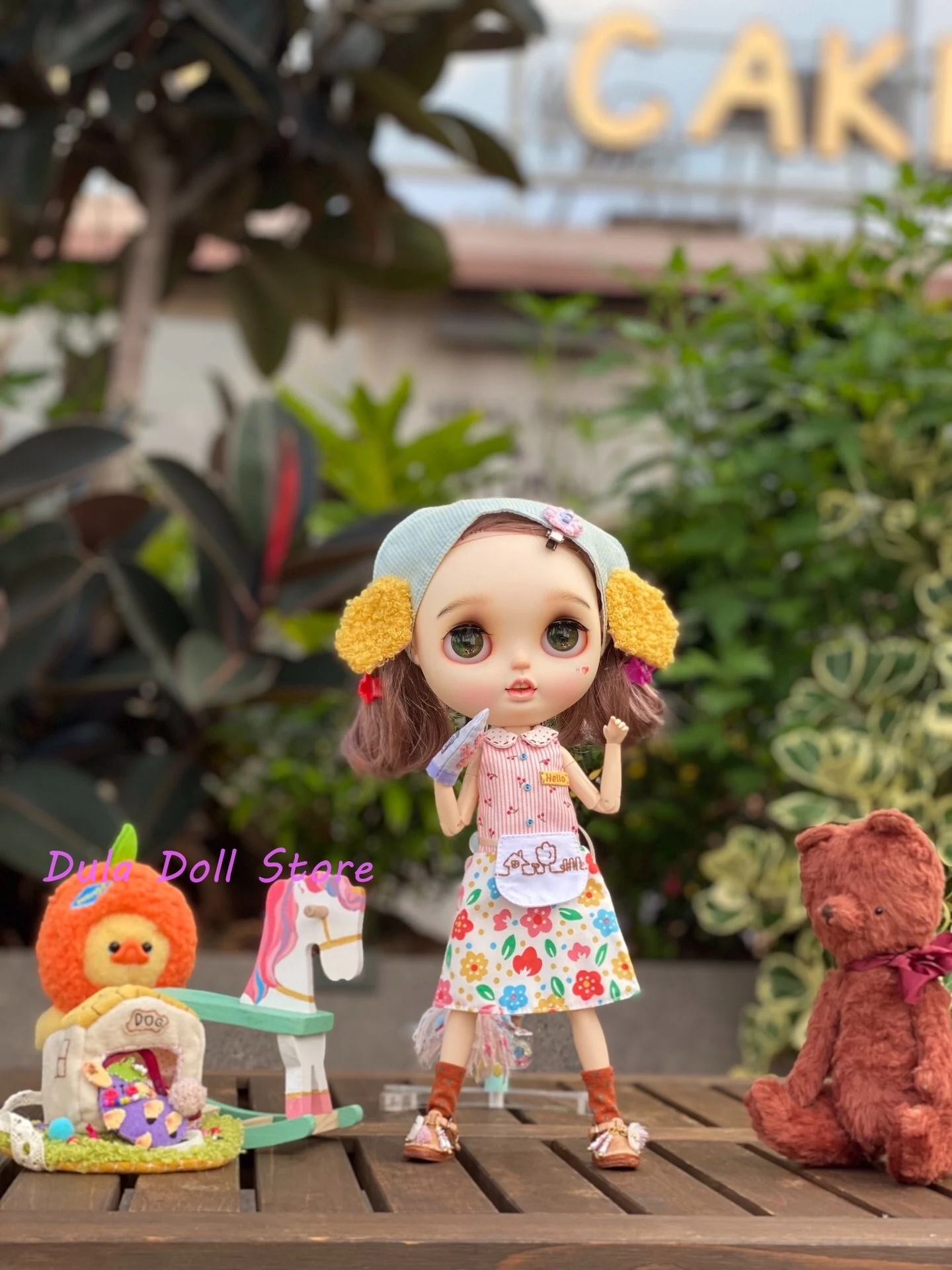 

Dula Doll Clothes Dress Autumn garden party ob24 ob22 Azone Licca ICY JerryB 1/6 Bjd Doll Accessories