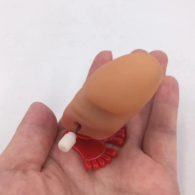 Novelty Simulation Clockwork Jump People Bouncing Boobs Clockwork JJ Joke Tricky Gift Adult Spoof Toys Party Props Prank Toys