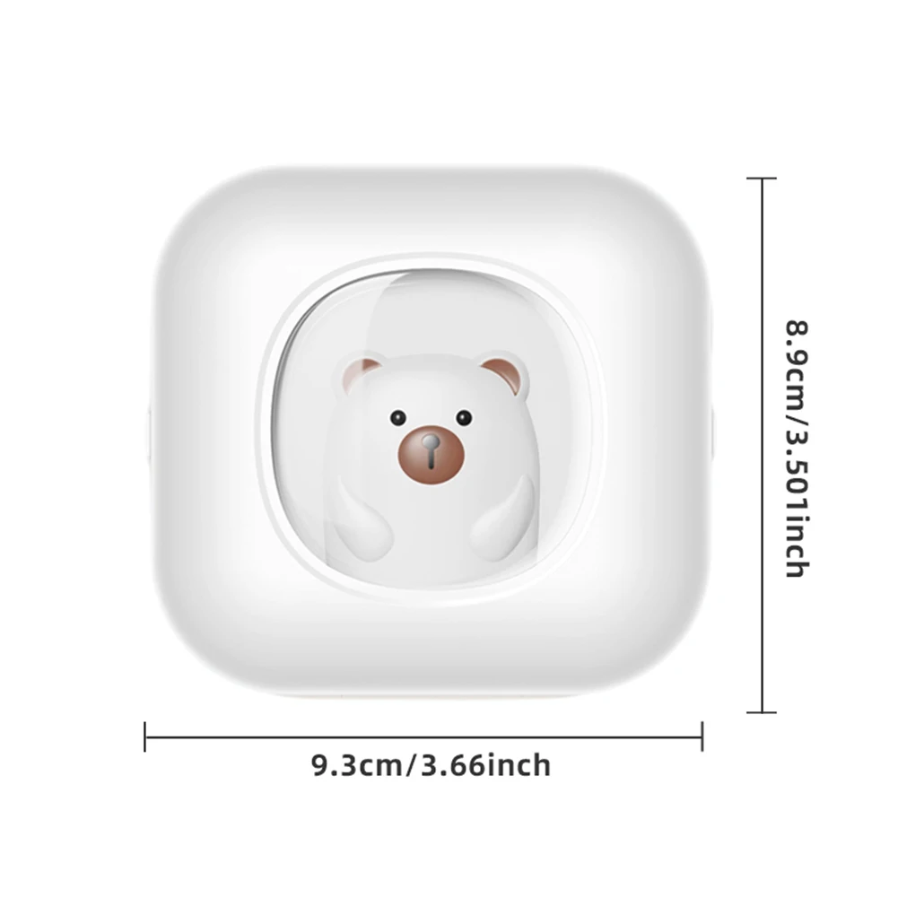 무선 BT 열전사 라벨 프린터, 200dpi, 800mAh 배터리 내장, 휴대용 열전사 프린터, 미니 포켓 프린터, 어린이 선물