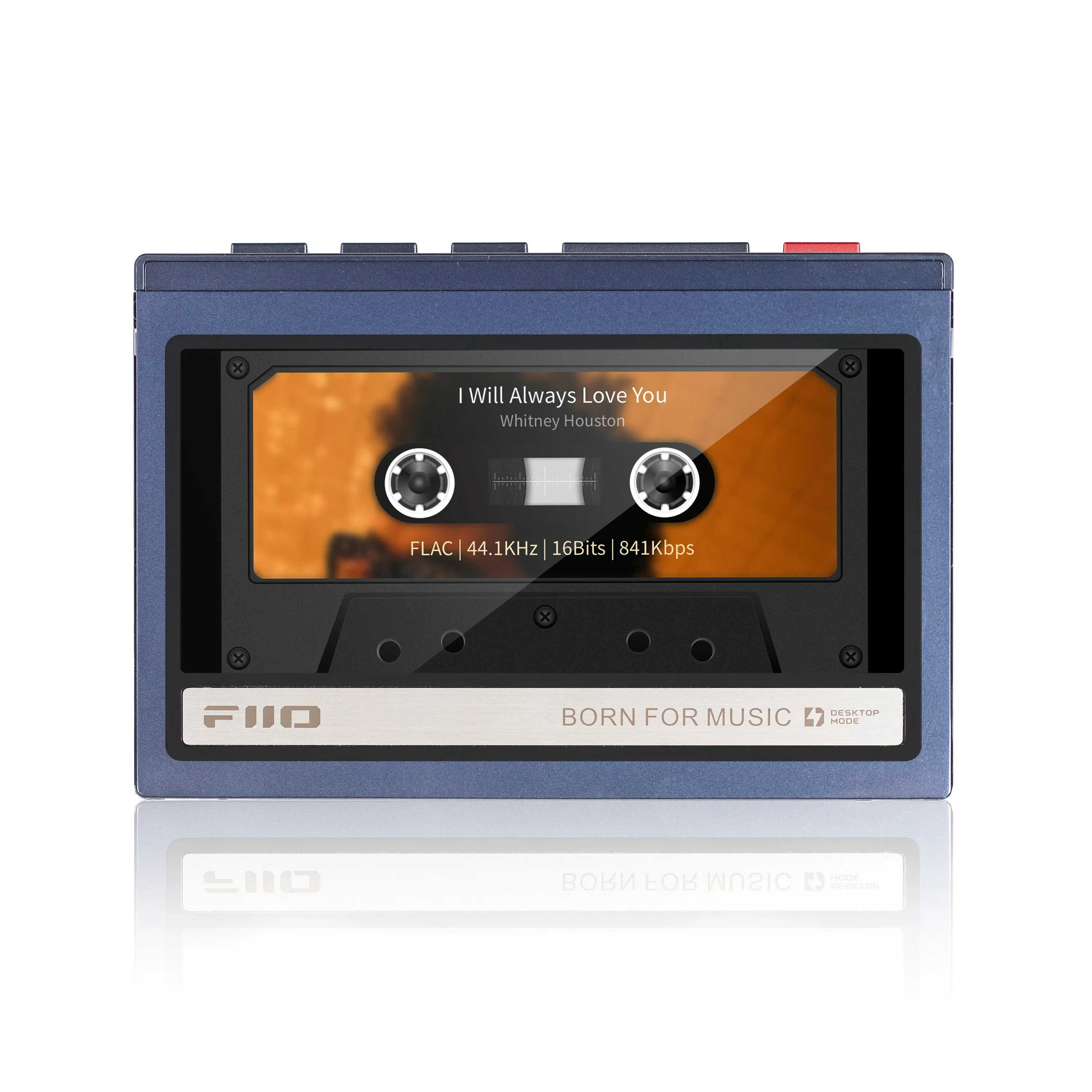 FiiO SK-M21C FiiO M21 안드로이드 무손실 HiFi 음악 플레이어용 레트로 카세트 보호 케이스 자기 충격 방지 커버