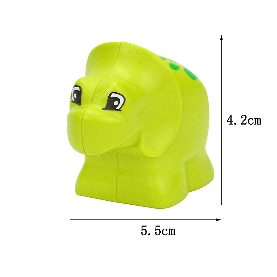 Bulk Large Animal Building Blocks Set - Farm & Zoo Creatures Toys