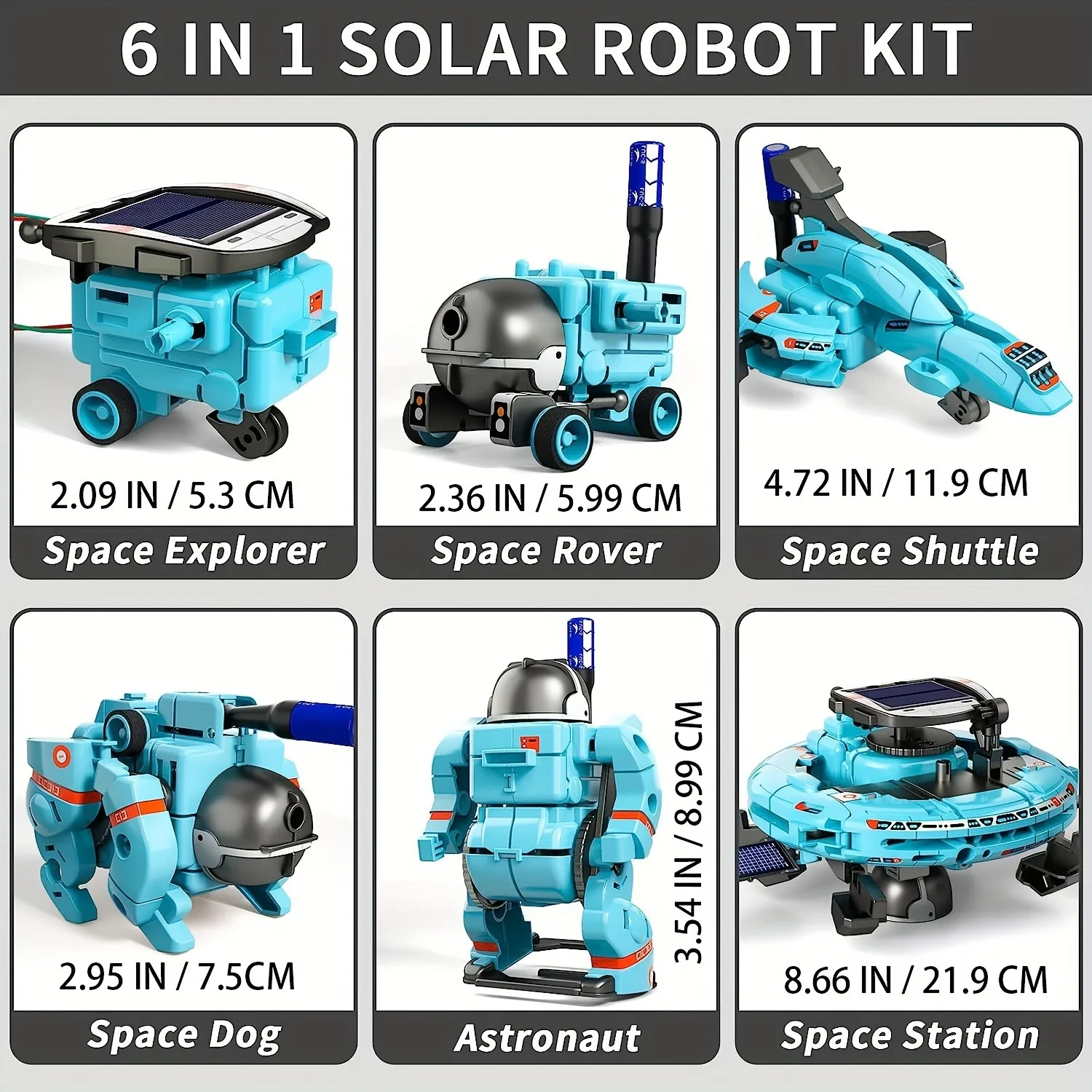 6-in-1 Solar Robot STEM Kit 2