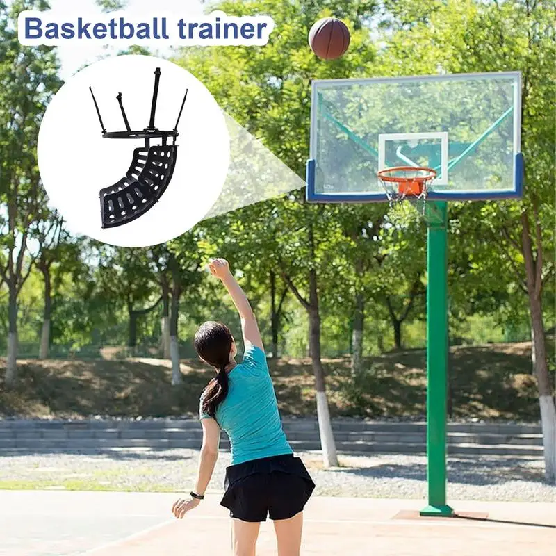 Ball Returning System Basketball Hoop 360 Degree Rotatable Rebounder and Returner Ball Return Supplies Strong Load-bearing