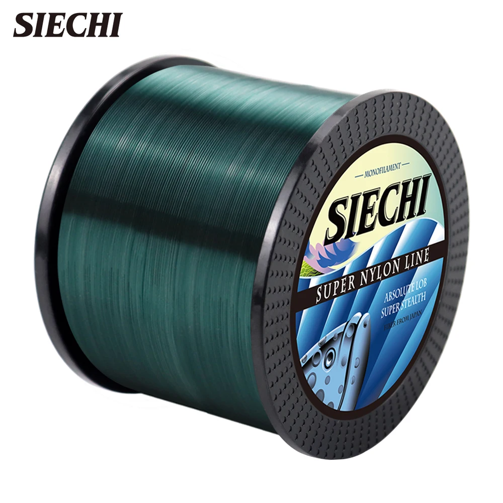 500M 1000M Fluorocarbon Coating Fishing Line 0.16mm-0.50mm 4.4LB-28.6LB Carbon Fiber Leader Line Fishing Lure Wire Sinking Line 6