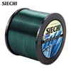 500M 1000M Fluorocarbon Coating Fishing Line 0.16mm-0.50mm 4.4LB-28.6LB Carbon Fiber Leader Line Fishing Lure Wire Sinking Line 6