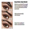 4 Splitted Head Eyebrow Pencil Long Last Smudge Proof Waterproof Sweat Proof High Pigmented Easy Applying Liquid Eyebrow Pencil 5