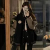 Lazy Style Baseball Jacket for Women in Autumn and Winter, Plush and Thickened Fashion Retro Loose Fitting  Jacket 2