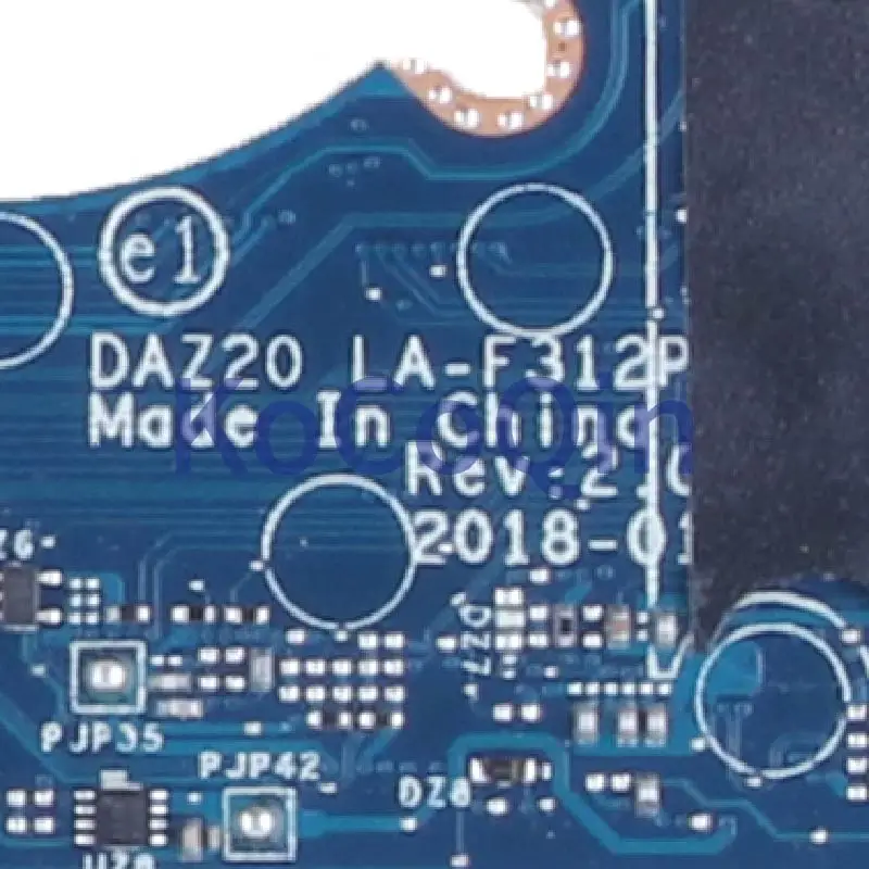 para Dell Latitude 7290 7390 Notebook Mainboard I57200u Cn09dp3r Daz20 La-f312p Sr342 Ddr4 Laptop Motherboard - Imagem 5