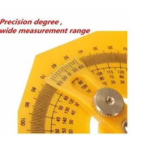 0-180 Degrees Plastic Angle Finder Protractor Goniometer Angle Protractor Instrument Measuring Arm Ruler Scale Board Tool Angle 2