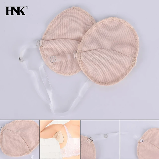 T-shirt Shape Sweat Pads Washable Dress Clothing Perspiration Deodorant Pads  Armpit Care Sweat Absorbent Pad Deodorant for Women