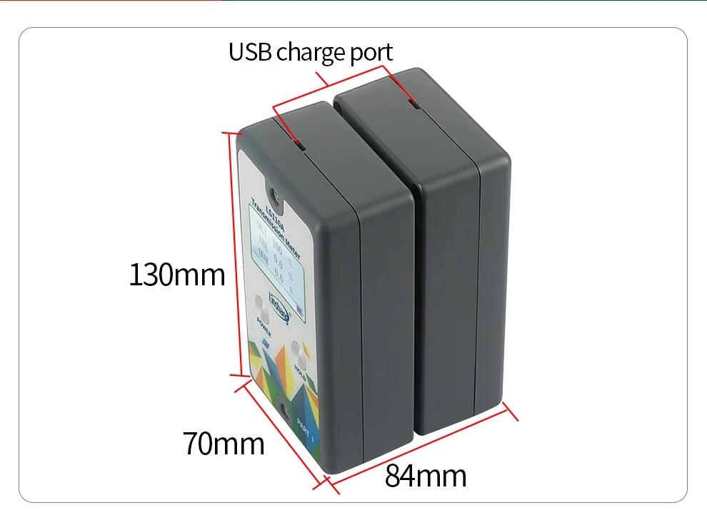 Wholesale LS110A Magnetic Tint Detector Meter Portable Solar Film Inspector Digi