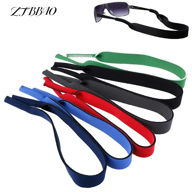 

2Pcs Neoprene String Rope Fashion Anti-slip Glasses Rope Summer Sunglasses Band Strap Eyeglasses Strap Cool Glasses Accessories