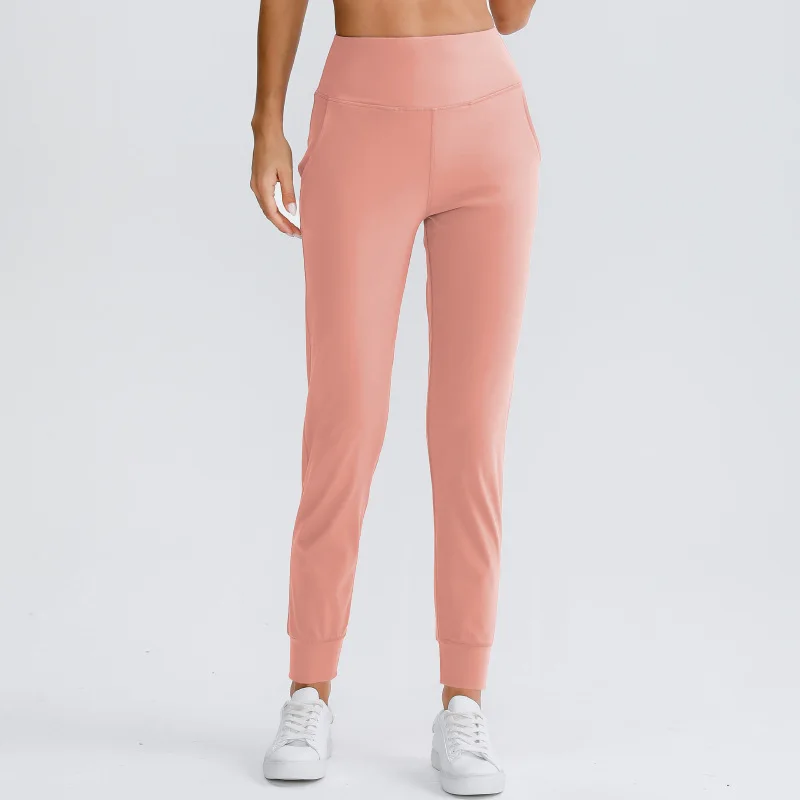 Moonglade Yoga Pants High Waist With Pocket Leggings Sport Women Fitness Workout Clothes Loose Sports Wear Gym Leggins Push Up