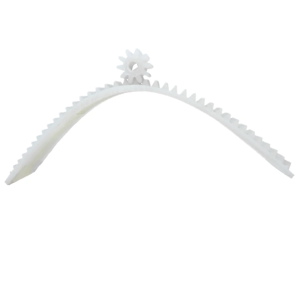 1 Module Bendable Nylon Gear Rack Transmission Plastic Precision Synchronous D-Hole Gear 38T 10T