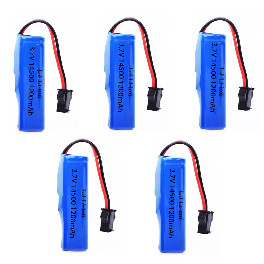 

Battery For C2 D828 toys accessories 3.7V 1200mAh 14500 lipo Battery For RC TOYS helicopter car Baot Tank Gun Trucks Trains 3.7V