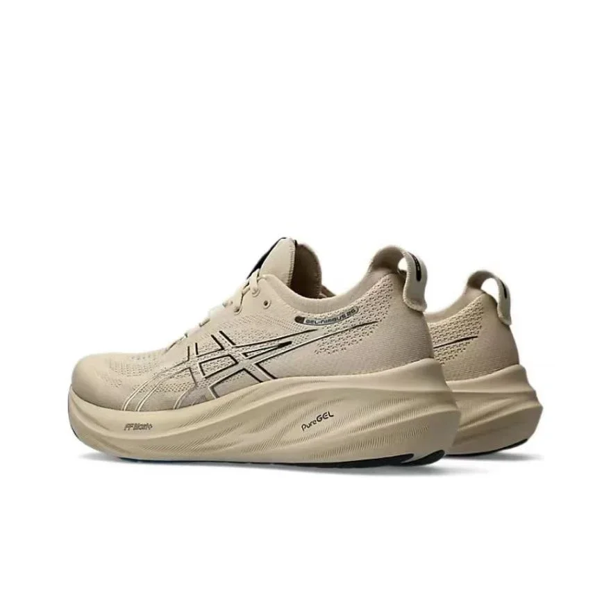 Original Asics Nimbus 26 Running Shoes Men Cushion Wear-resistant Unisex Sneakers