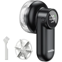 coldSky Electric Lint Remover Rechargeable Lint Remover Clothes Sweater Defuzzer Intelligent Digital Display Lint Shaver Trimmer 1