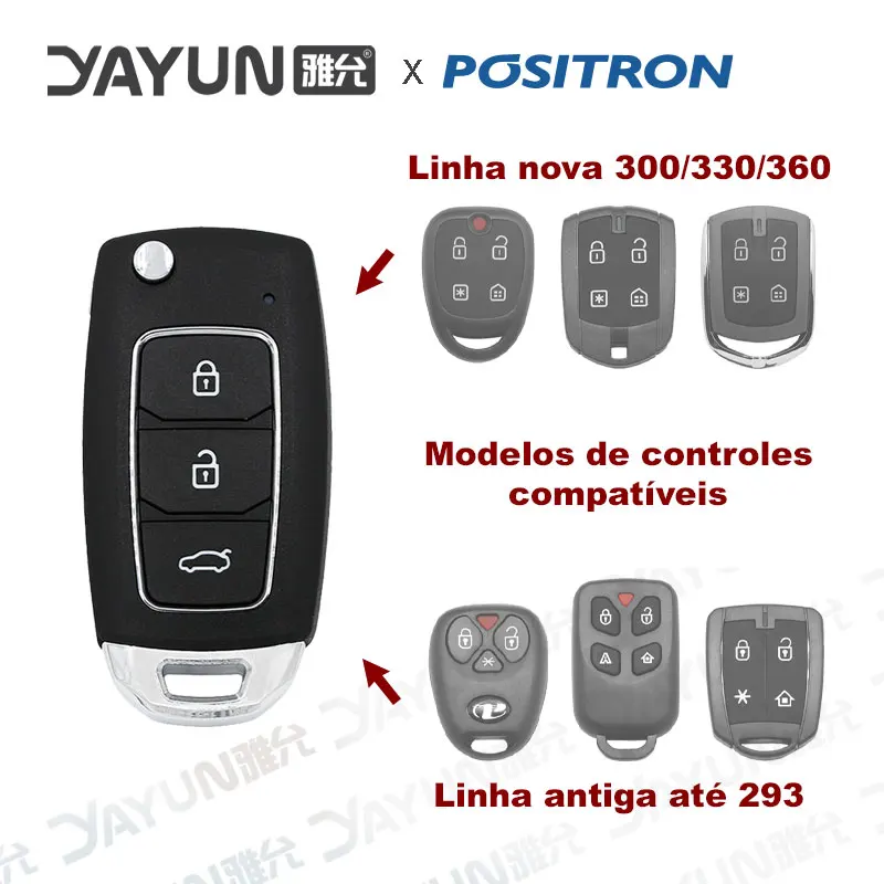 

YAYUN Modified Knife Key KeYDIY KD28 Positron Flex Alarm Buttons New and Old Line Up to 293 300 330 360 Free Shipping