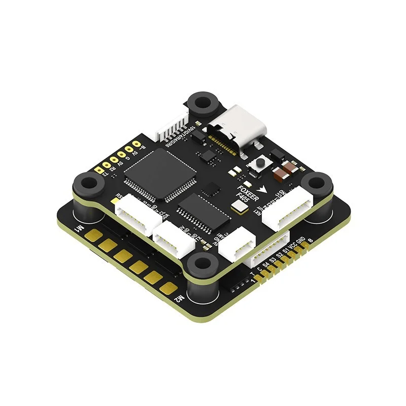 FOXEER Stack V2 F405 Управление полетом 55A Электронное управление 30,5 мм 4-8 с Подходит для дистанционного управления FPV Гоночные дроны для фристайла thumbnail 6