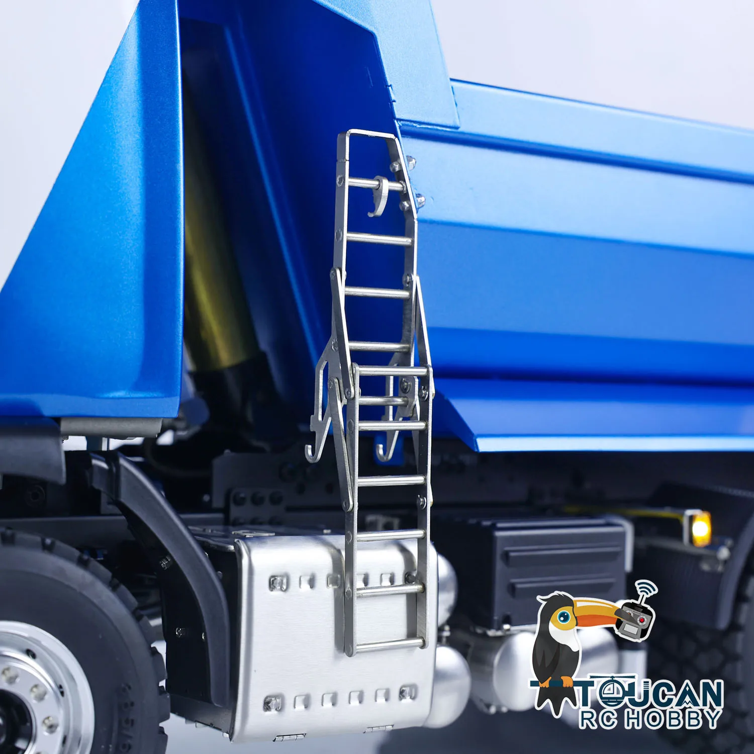 LESU 1/14 6x6 Hydraulic RC Dumper Truck Metal Remote Control Tipper Car Model Painted Assembled Toy Christmas Gift THZH1684 5