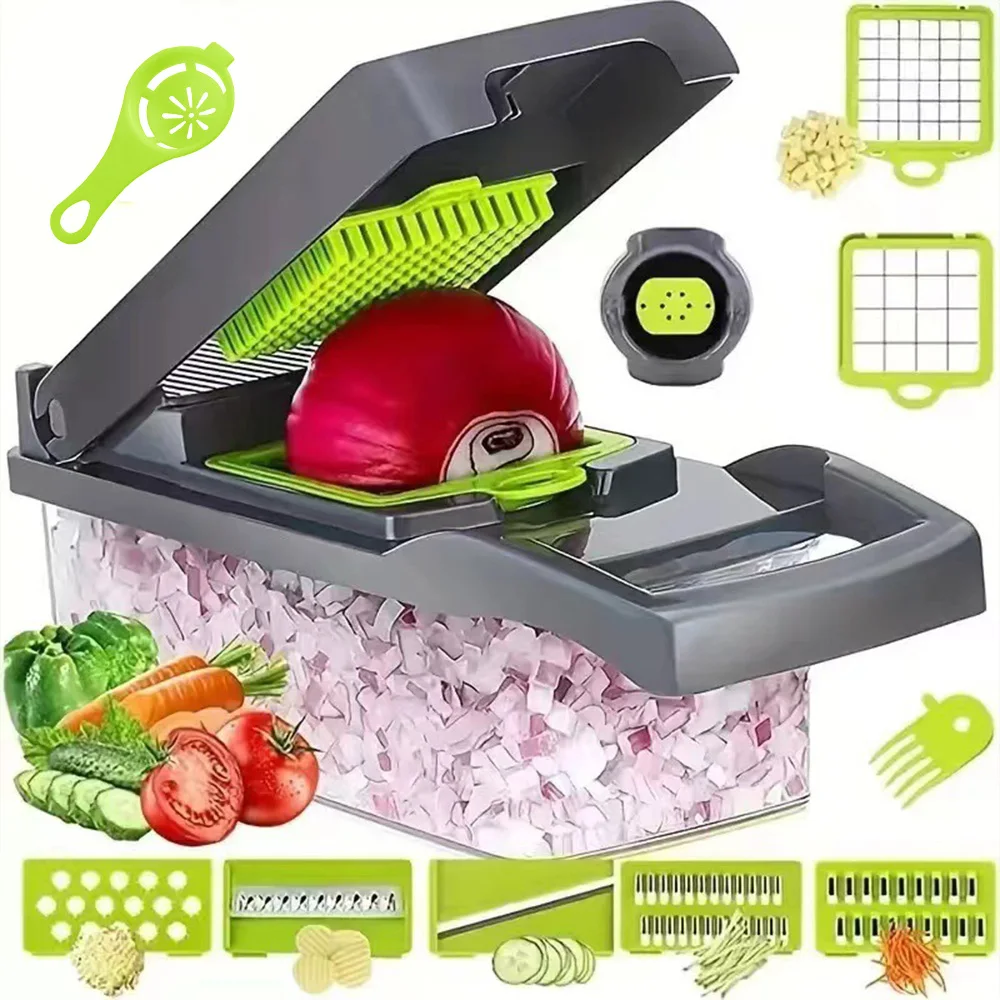 Multifunctional Vegetable Chopper Slicer Dicer 6