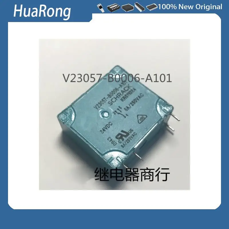 

New V23057-B0006-A101-24VDC V23057-B0006-A101 24VDC DC24V 24V 5A 5PIN