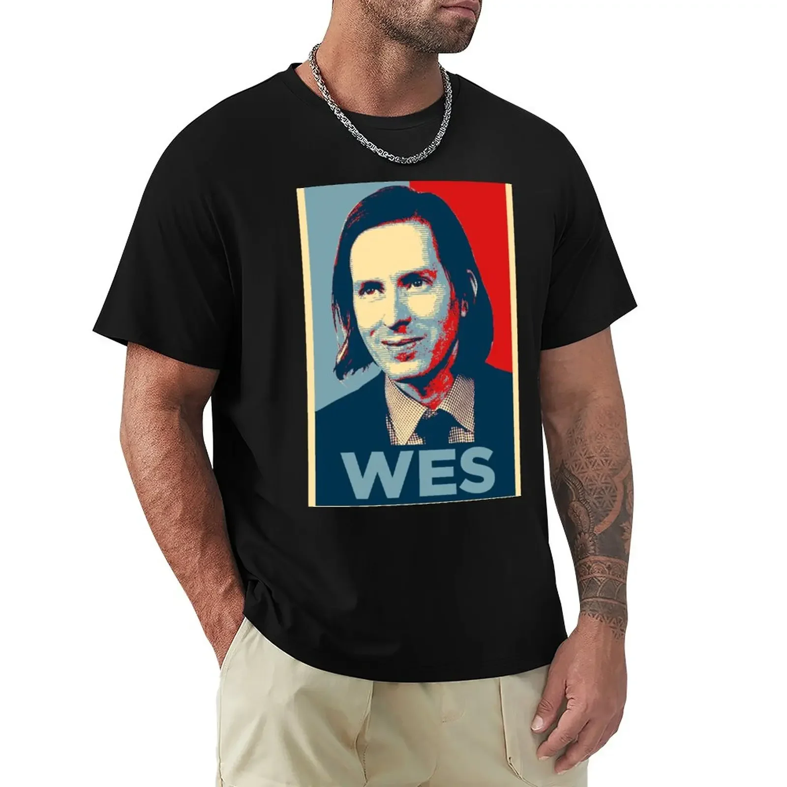 Ber Anderson T-Shirt Vintage Coreano Moda Hippie Vestiti T-Shirt Uomo Estate Top Hippie Vestiti Frutta Del Telaio Mens T-Shirt