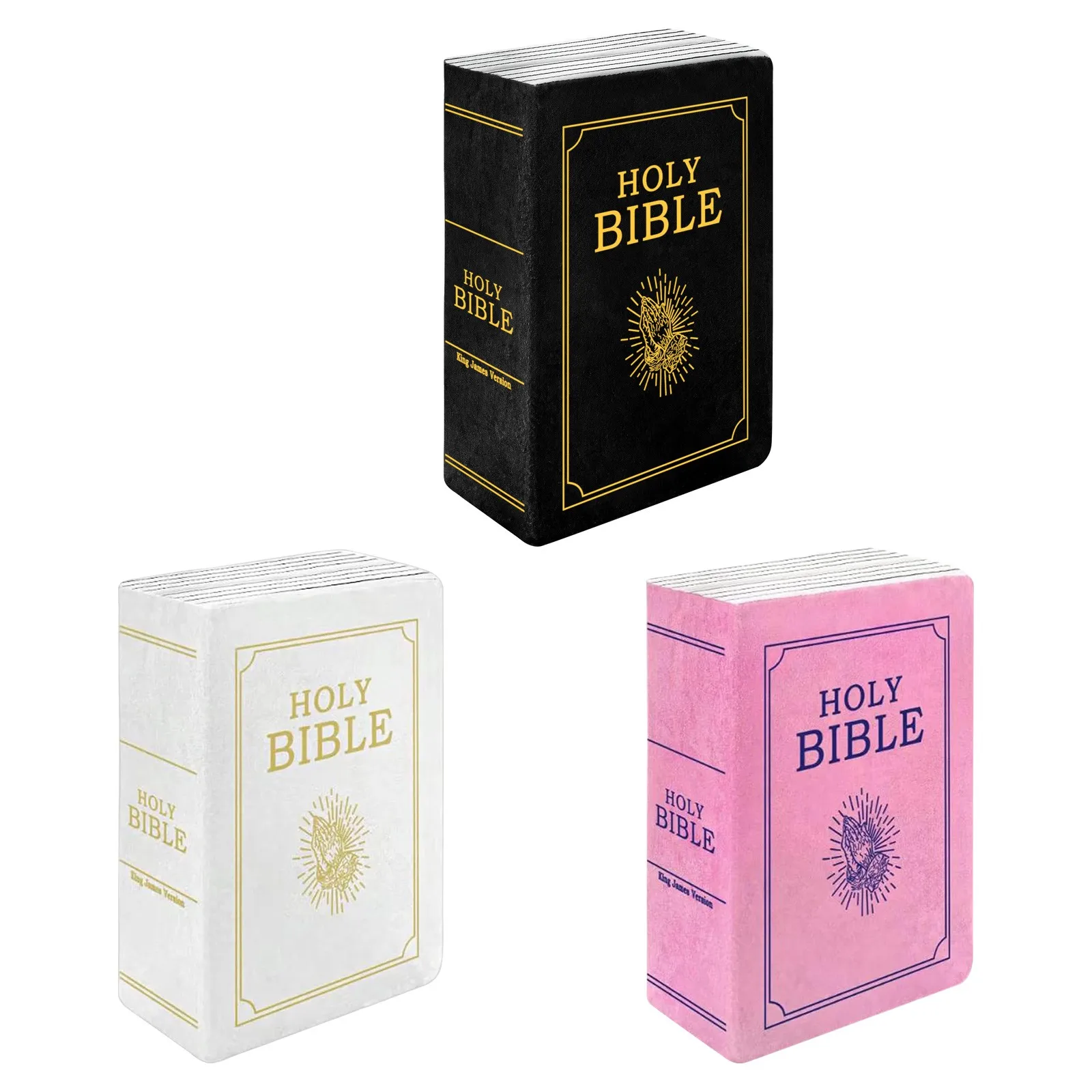2025 HoT Bible Pillow Plush Book Shaped 4