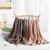 Kangobaby #My Soft Life# Solid Color Bamboo Cotton Baby Muslin Swaddle Blanket Newborn Bath Towel Infant Quilt Size 120x110cm 4