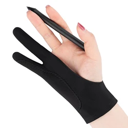 Anti-Touch Artist Gloves for Digital Drawing and Oil Painting (L)