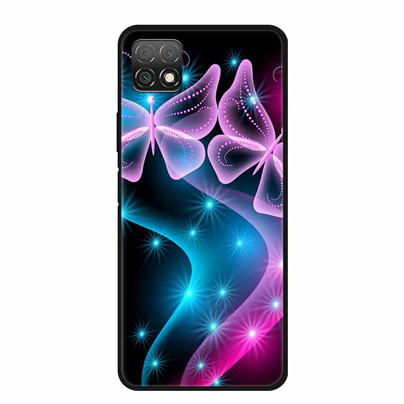 Marble Soft TPU Silicone Phone Case with Fashionable Cartoon Design
