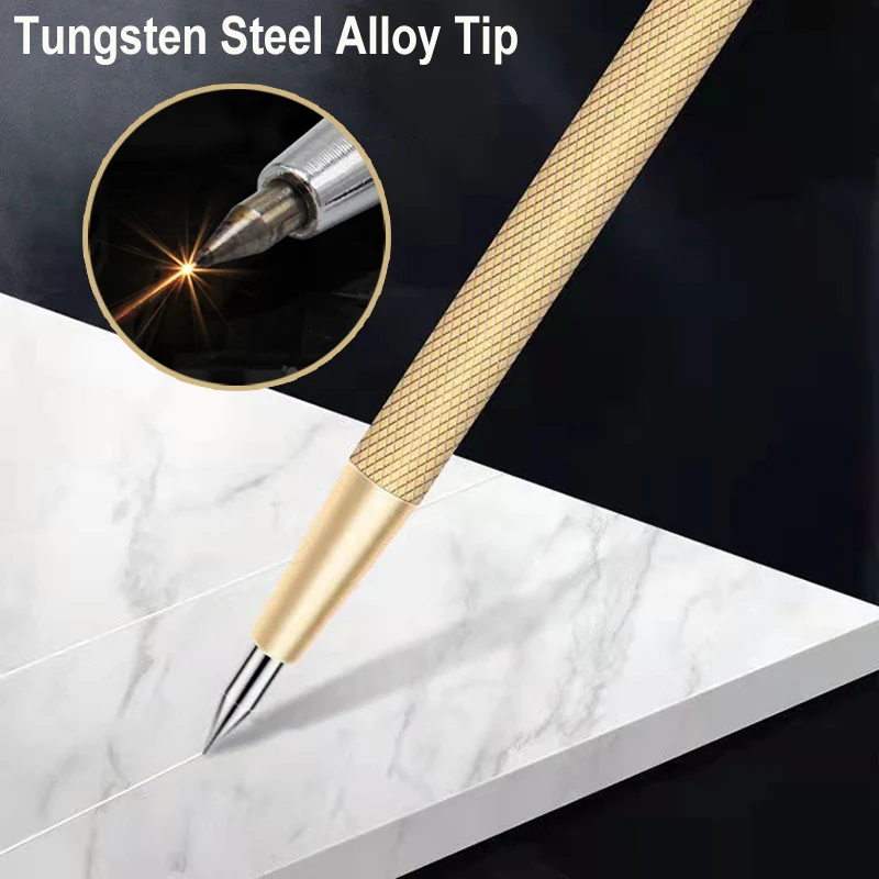Glass Cutter Glass Scriber Pen Tungsten Carbide Engraving Pen for Ceramic Tile Metal Plate Wood Carving