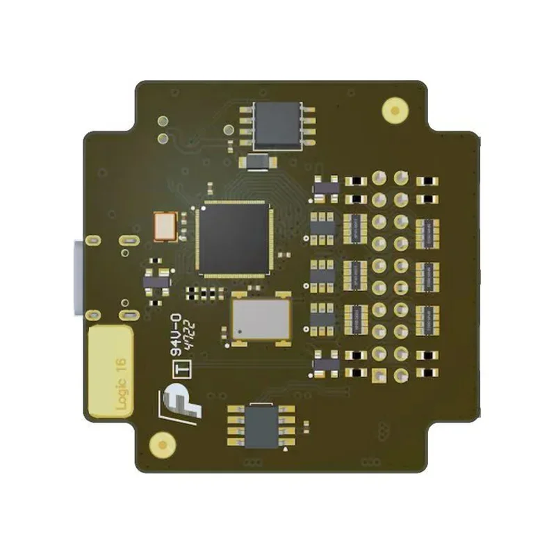YG1016 미니 C타입 USB 로직 분석기, ae ARM FPGA 지지대 공식 소프트웨어, EVA 케이스 포함, 16 채널 로직 16, 100MHz