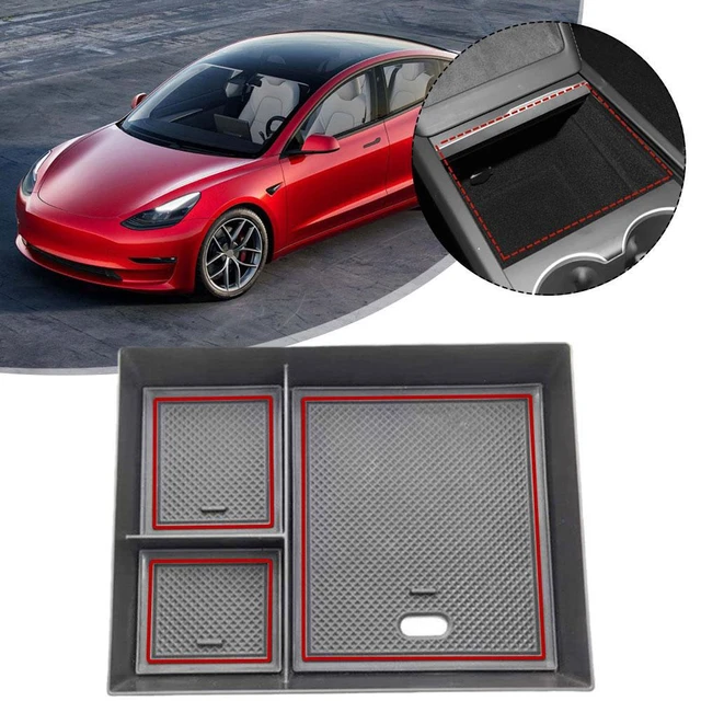 for Tesla Model 3 Highland 2024Car Armrest Box Storage Central Control  Container Auto Interior Center Console Organizer - AliExpress