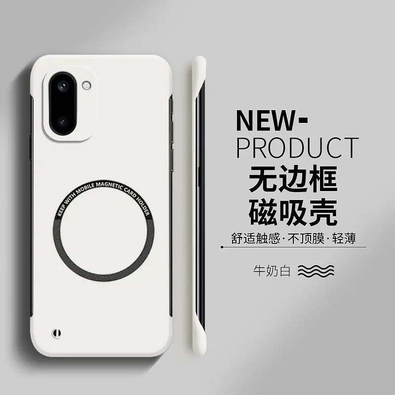Sleek Frameless Magnetic Hard Case - Slim Shockproof Bumper Cover