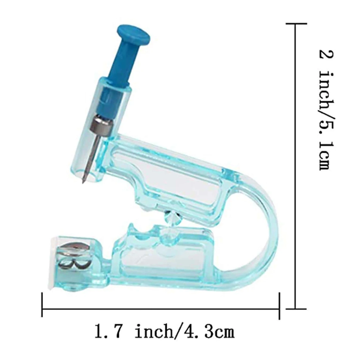 Safety Ear Piercing Gun Kit Disposable Disinfect Safety Earring Piercer Machine Studs Nose Clip Body Jewelry Piercing Tool