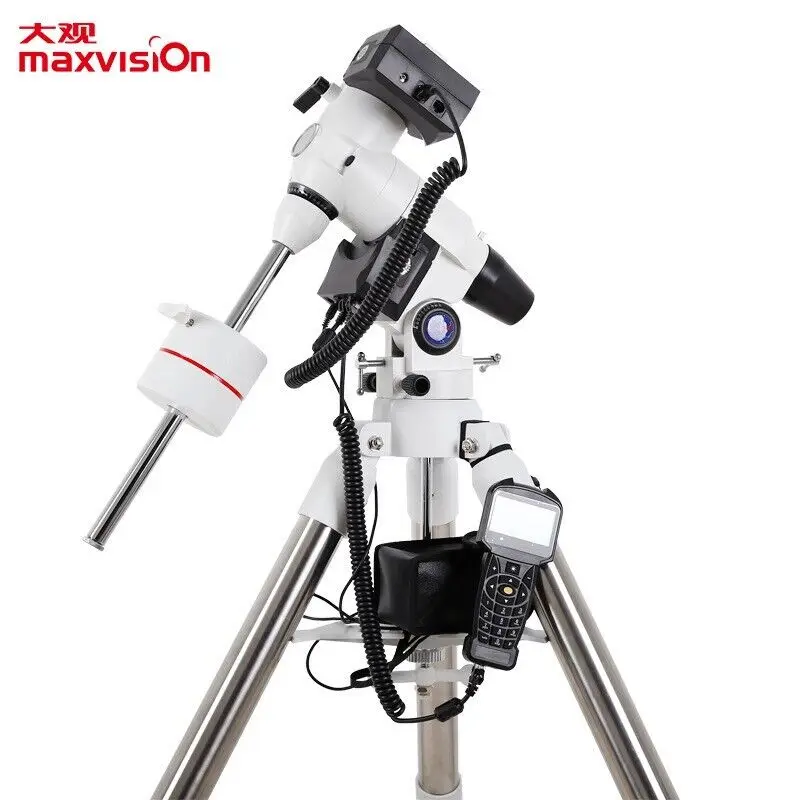 

Maxvision BRESSER Messier EXOS-2（EQ5）Computerized Equatorial GoTo Mount Base With 1.5 Inch Steel Foot Tripod Polar Axis Mirror