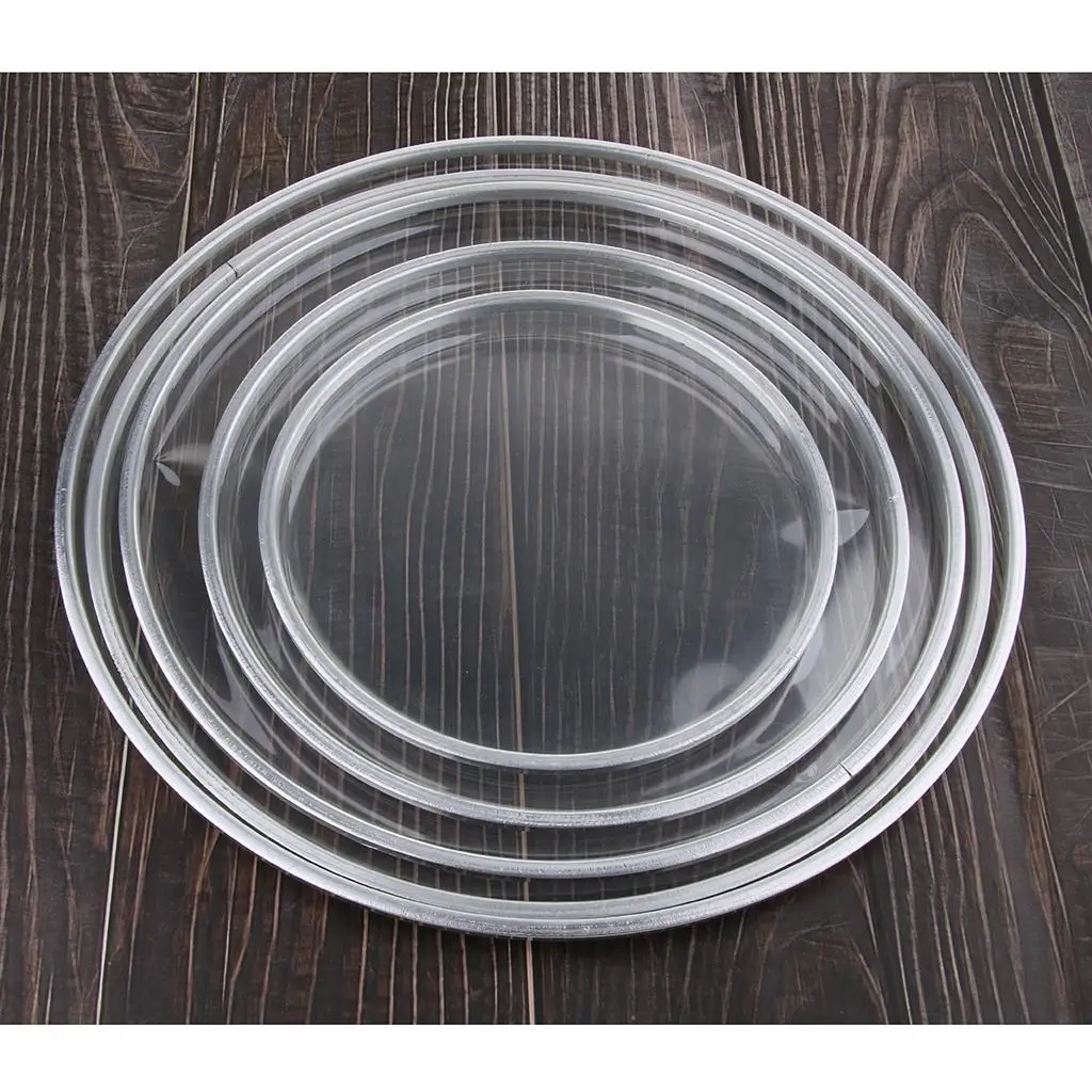 Drum Accessories Resonant Tom Drum Head Aluminum Frame