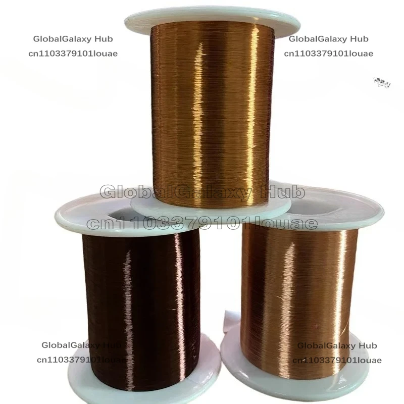 42/43/44 Awg 기타 픽업 구리 와이어 일반 에나멜 폴리 나일론 헤비 폼바르 DIY 픽업