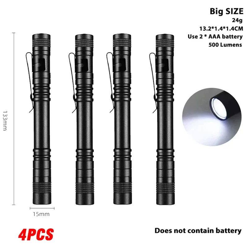  slider image of 1-4PCS Mini Portable LED