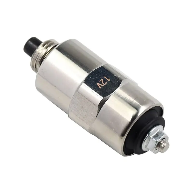E8NN9D278AA Fuel Cut-off Injection Solenoid 7185900W 7167-620B Compatible with Ford/New Holland 555C 555D 655C 655D 675D 755B