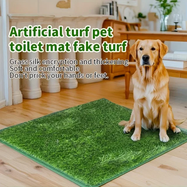 Simulation Lawn Dog Toilet Training Mat Washable Pet Urine Mat Dog Toilet Replacement Pad Eco-Friendly Non-Slip Pet Accessory Simulation Lawn Dog Toilet Training Mat Washable Pet Urine Mat Dog Toilet Replacement Pad Eco-Friendly Non-Slip Pet Accessory
