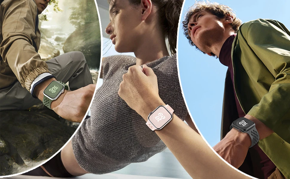 Silikonarmband für Apple Watch-Armbänder 46 mm 45 mm 44 mm 42 mm 41 mm 40 mm 38 mm Sport-Correa-Armband iWatch-Serie 11 10 9 8 7 6 SE 5 4 – Detail 18