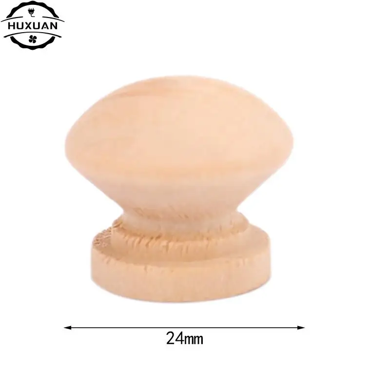 Pack de 2 pomos de madera alargados Color nude - RESERVED - 3935V-02X