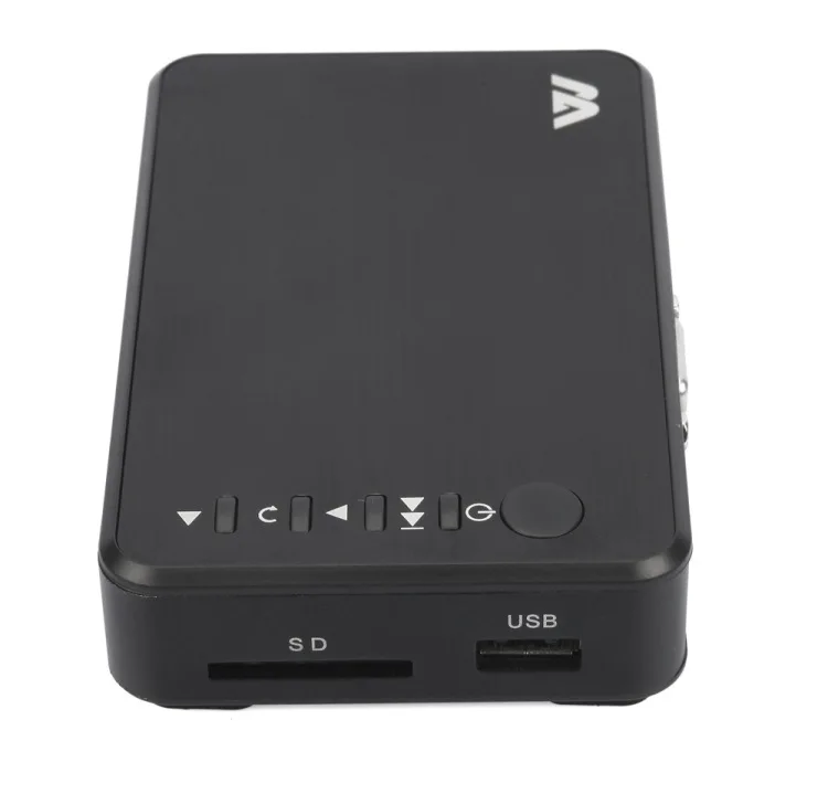 ̴ Ǯ HD 1080P ڵ ϵ ũ ÷̾ ̵ ÷̾, SD ī/USB AV VGA ¿  HDD ̵ ÷̾